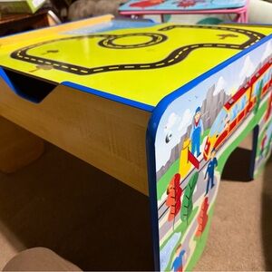 Colorful Kids Play Table